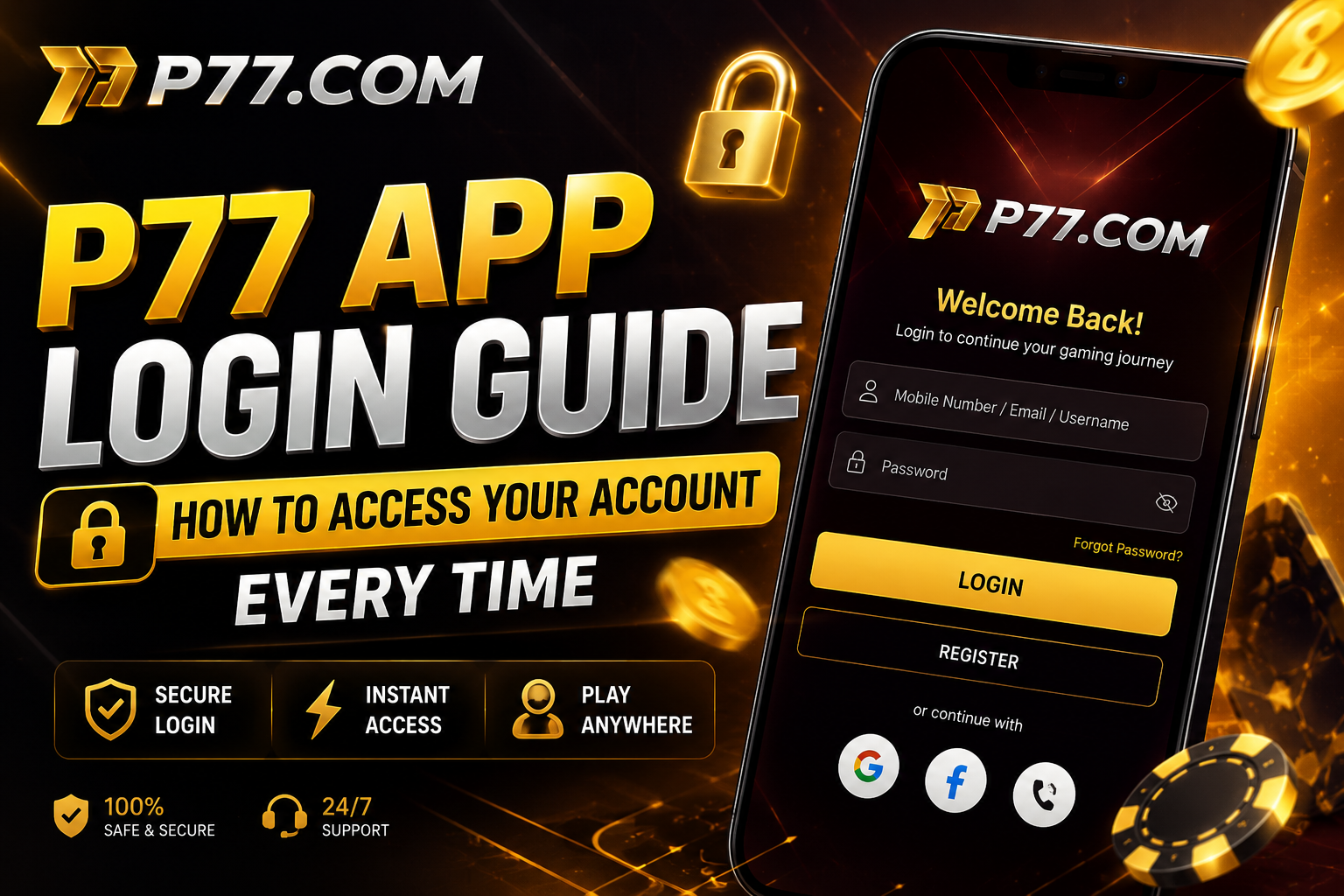P77Play app download guide